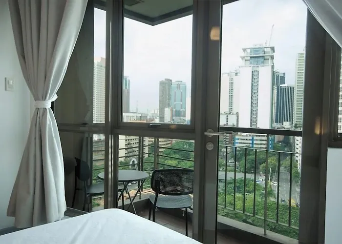 Apartment Muji Kltower Makati - Greenbelt - With Pool Access *