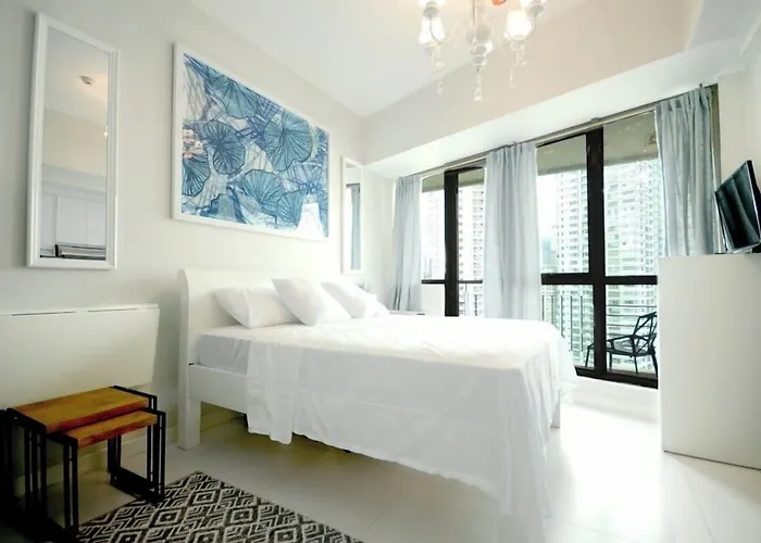 公寓 Muji Kltower Makati - Greenbelt - With Pool Access *