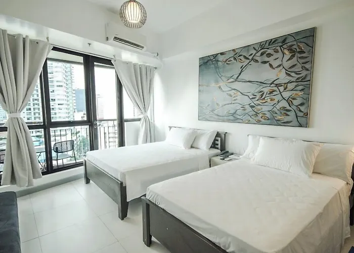 公寓 Muji Kltower Makati - Greenbelt - With Pool Access *