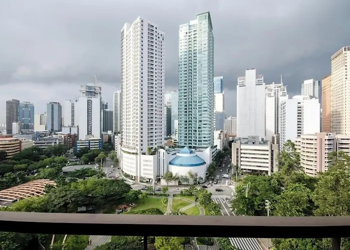公寓 Muji Kltower Makati - Greenbelt - With Pool Access